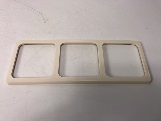 9x PEHA D 80.673 W Kombi-Rahmen 3-fach Standard weiß