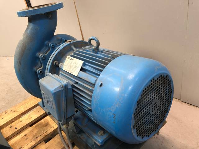 Центробежный насос Stork CB125-250G1, электродвигатель насоса DM160M4 / 1460 rpm 11.0 kW