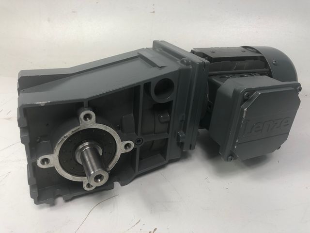 Мотор-редуктор Lenze GKR04-2M VAR 063C32, электродвигатель, 0.55 kW, 3440 об/мин, 1216