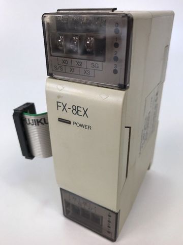 Mitsubishi Melsec FX-8EX ، 24V وحدة تحكم قابلة للبرمجة