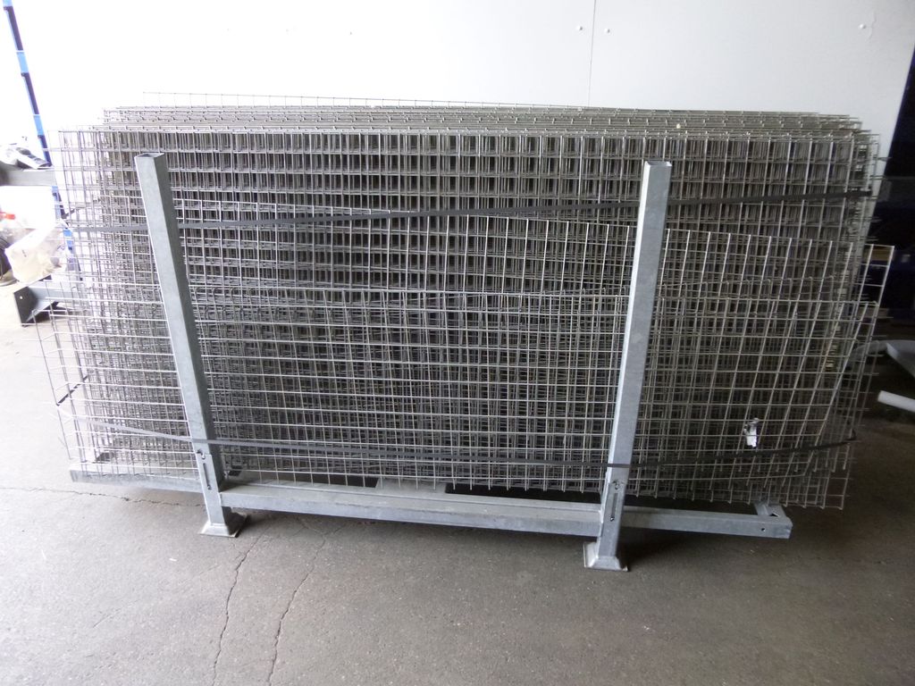 Massive Gittermatte Gitter Drahtgitter Gitterzaun 210x96 cm