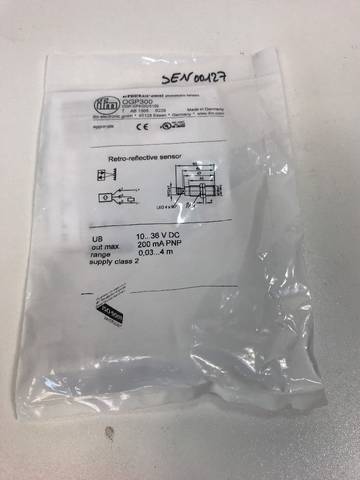 Ifm OGP300 OGP-DPKG/US100 حساس ضوئي عاكس حساس عاكس للضوء