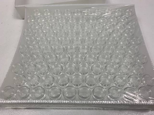 Clean Pack 100x Centrifuge Tubes 6ml Test Tube Laboratory Glass Tubes