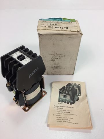 BBC HSC 53 GH H132 6533 V0 Contactor Relay Auxiliary Relay -equivalent to ABB-