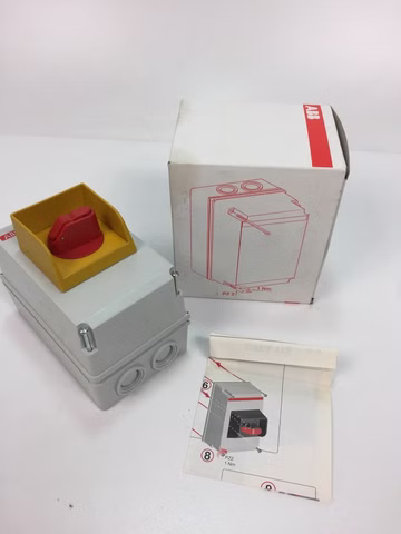 ABB OTPA116L2M1 MS-Gehäuse EAN 6417019200392 Control Oy -gelb