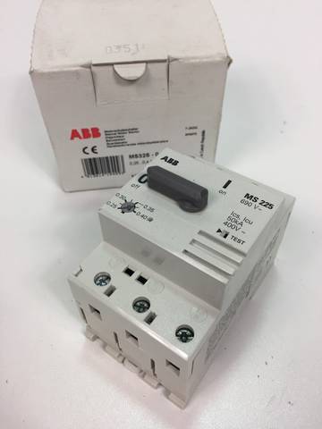 ABB MS325-6.3 + HK Motor Protective Switch + Auxiliary Switch 1SAM150001R0009