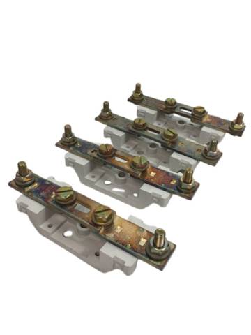4x Wöhner Neutral Conductor 400A, Separable (03757) with M10 Screw on Both Sides - NEW -
