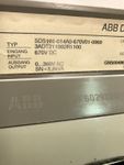 ABB SDS101-014A0-670V01-0060 Typenschild Nahaufnahme