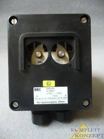 BBC GHG 635 0002 Motor Protective Switch Protective Switch Switch 0.10-0.16 A