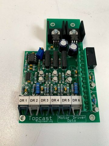 Topcast Engineering مشغل محرك Opto لوحة واجهة توصيل مشغل محرك Opto