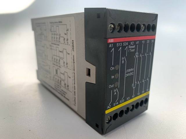 ABB 2TLA010030R0000 Safety Relay 24VDC JR4SB