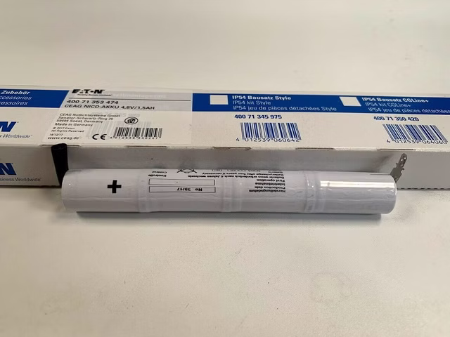 Ceag Notlichtsysteme Eaton Akku NiCd 4,8 V / 1,5 Ah / 40071353474