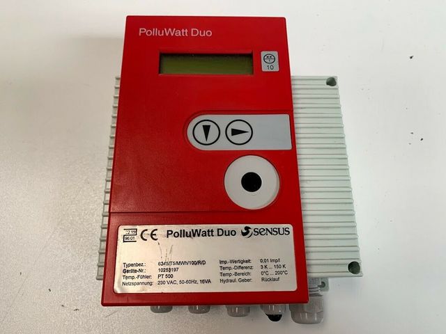 Теплосчётчик SENSUS Duo PolluWatt 6245/T5/MWh/100/R/D