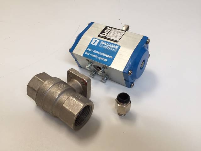 BAR Automatic Faucet Pneumatic Type PKO-1/0-025-A056