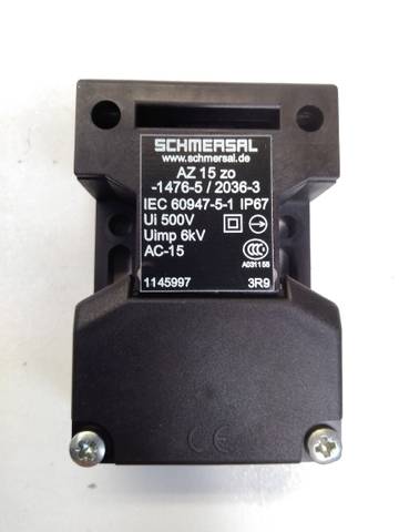 Schmersal AZ 15 ZO-1476-5/2036-3 جهاز تبديل الجهد المنخفض