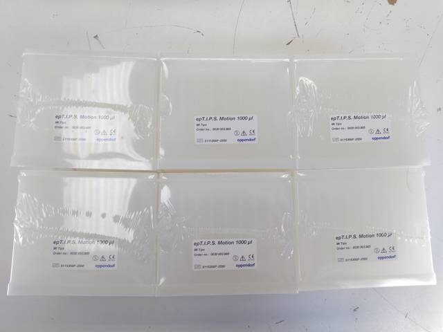 epT.I.P.S. Motion pipette tips, Pipette Tips, PCR clean, 1000 µL, 864 Tips (6 Racks)
