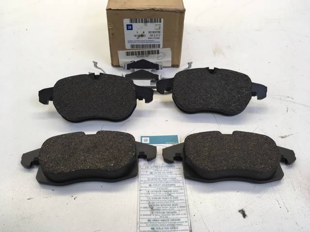 Opel Original Brake Pad General Motors GM 93183729 Disc Brakes Brake Pad Set