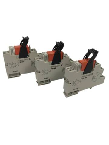 3x Weidmüller PXZ 35 Relay 853669 Relay Coupler PXZ35