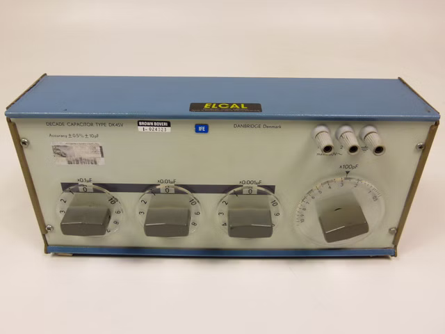 Danbridge DK 4SV Kapazitätsdekade Decade Capacitor 0,1uF- 0,001uF