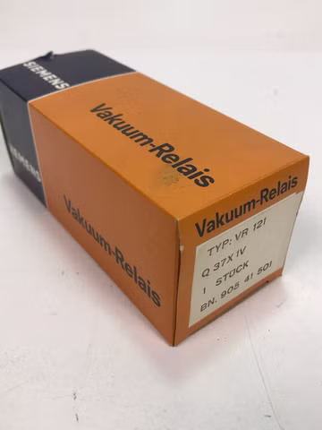 Siemens Vakuum Relais VR 121 Q37X 1V 26,5V HF | VR121Q37X1V | 90541501