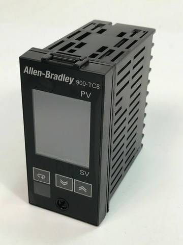 Allen-Bradley 900-TC8 PV Temperature Controller 900-TC8RGTH1Z25 Ser A 900TC8