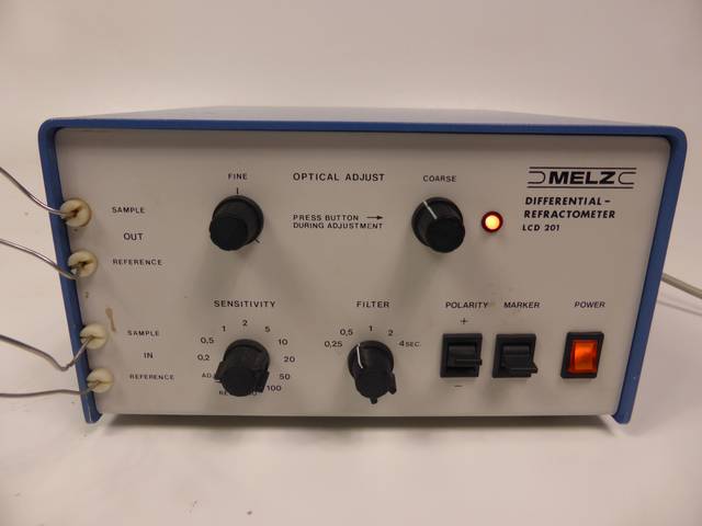 Melz LCD 201 Differential Refractometer Refractometer