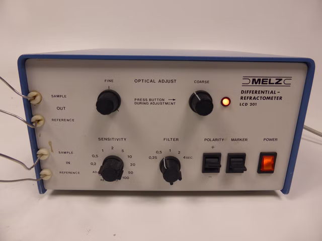 Melz LCD 201 Differential Refractometer Refraktometer