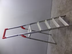 22779.JPG Hailo SuperStep 8935 Alu Stehleiter Leiter 5 Stufen Haushaltsleiter