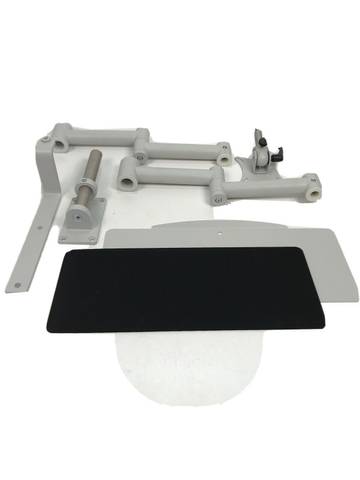 Heavy Dual Swivel Arm Wall Mount Monitor & Keyboard for Industry