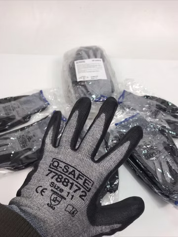 10x Q-Safe Cut 3, 7788172 Mechaniker Gr.11 Handschuhe Schnittschutz UVP 89 €