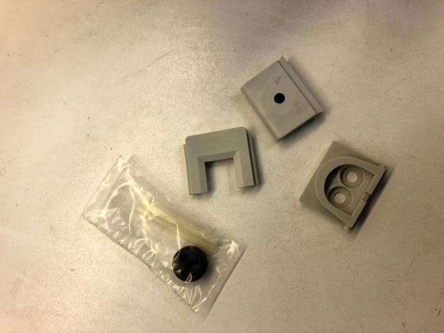 WG Surface-mounted Gray Twin Inlet Gira 000730