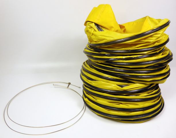 Kroll Combi Warm Air Hose for M100 - M200 D=525mm L=7.6m Hall Heating