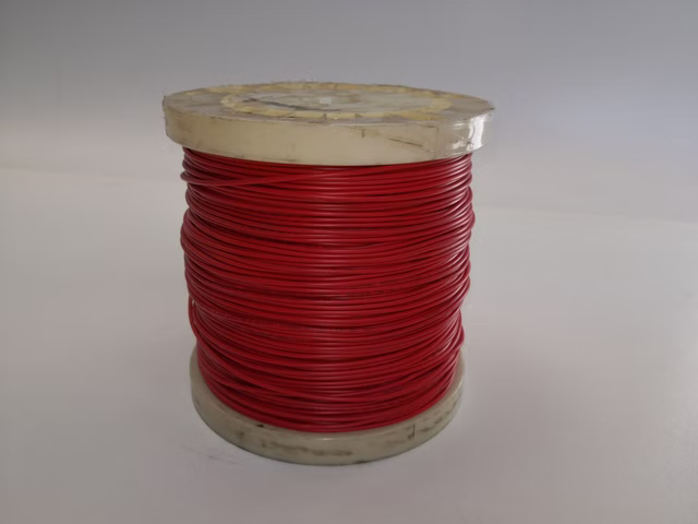 (0,43/m)Helukabel 64111 Litze Isoliertes Kabel Kupferkabel rot ca 305m 4mm²