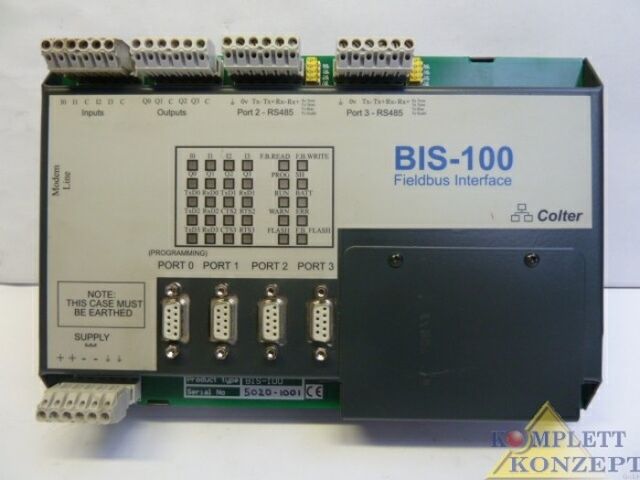 BIS-100 Fieldbus Interface - Colter Process Module