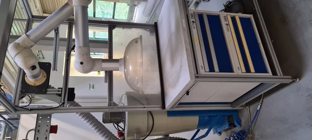 Acword BR100 Metallabsauger Metallsauger Industriesauger mit Arbeitstisch