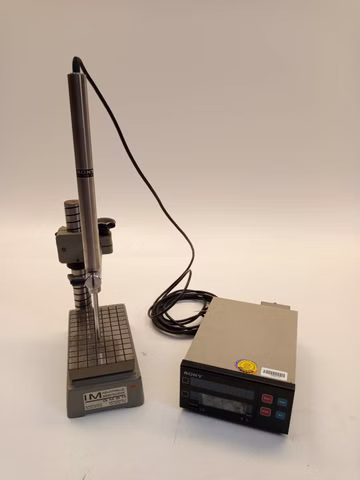  SONY Magnesscale Messtaster DG100P Linearsensor + Sony LY30 Digitalanzeige + Stativ 