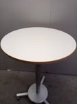 Haworth Besprechungstisch weiß 80 cm höhenverstellbarer Bürotisch
