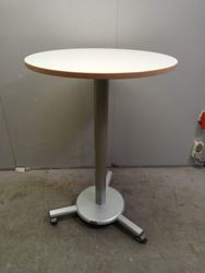 Haworth Meetingtisch Tisch Besprechungstisch höhenverstellbar Ø 80 cm weiß 24328_8.jpg
