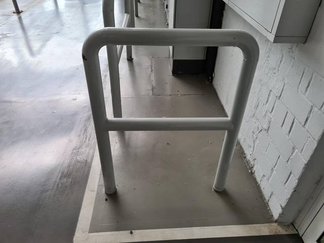 2x Impact Protection Collision Protection Protective Barrier Traffic Protection Impact Protection Barrier 80x100cm