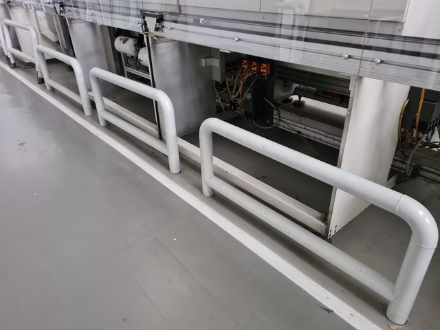 Rammschutz Anfahrschutz Schutzbügel Verkehrsschutz Rammschutzplanke 125x55cm