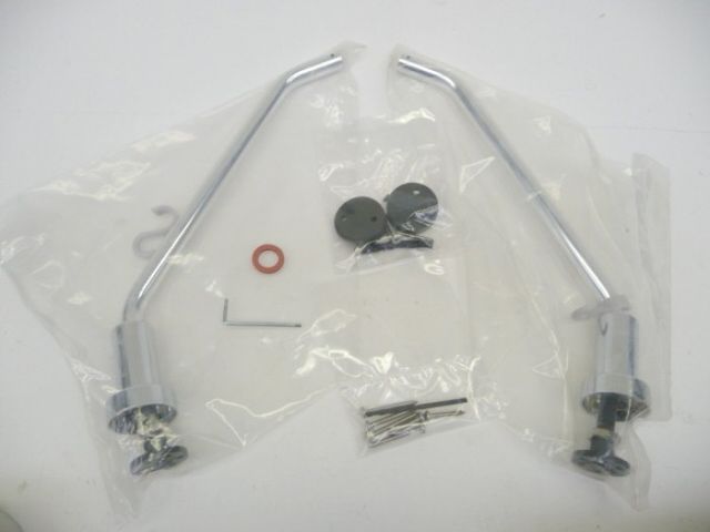 Corner Console Set Alpha 3000 SW Chrome Fittings 2-piece