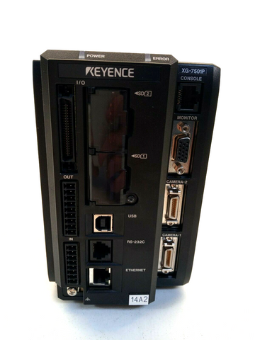 Keyence XG-7501P نظام معالجة الصور متعدد الكاميرات وحدة التحكم جهاز التحكم XG7501