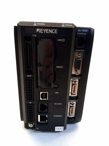 Keyence XG-7501P Mehrkamera Bildverarbeitungssystem Steuerung Steuergerät XG7501