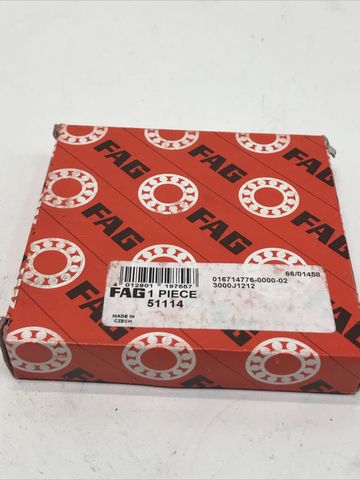 FAG 51114 Axial Ball Bearing