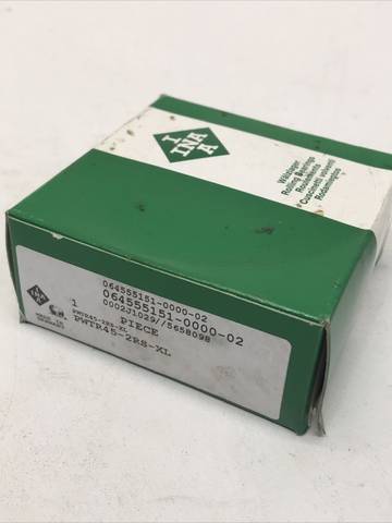 INA Support Roller PWTR45-2RS-XL 45.00 x 85.00 x 30.00 mm