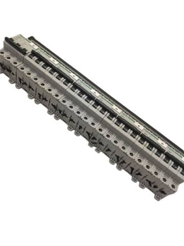 8x Schneider / Telemequanice C60N D6A, C60A B6 Circuit Breakers
