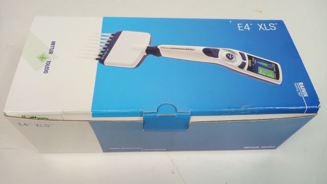 Mettler Toledo Rainin 17014499 E4 XLS+ Pipette Multi E12-1200 Pipettes