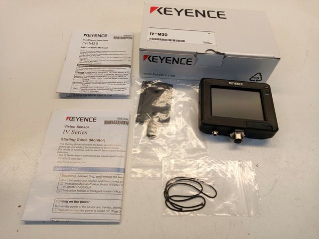 Интеллектуальный монитор Keyence IV-M30 IVM30, дисплей IV M30, QVGA