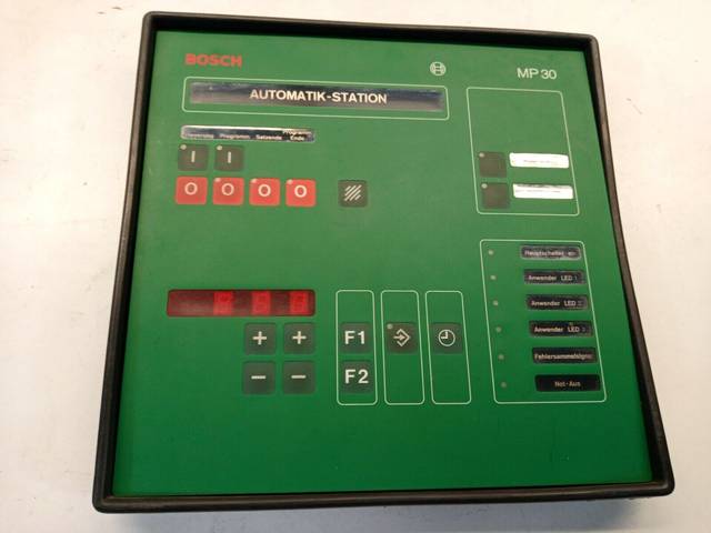 Bosch MP 30 Control Panel MP30 Operation Control Control Panel Station Automatic