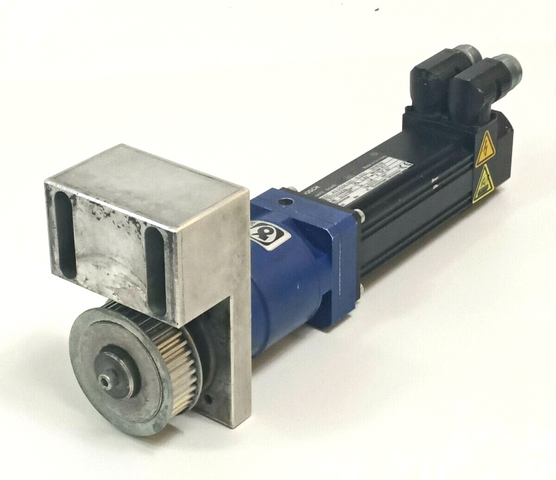 BOSCH Servo Motor SR-A0.0008.060-10.000 with alpha Gearbox 060-MF2-50 SP